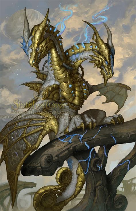 Artstation 2015 Zodiac Dragons Gemini