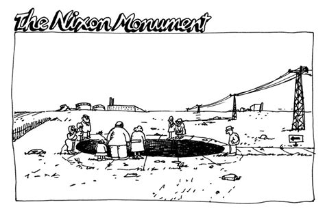 The Nixon Monument Is Also One Of My B Kliban Favourites