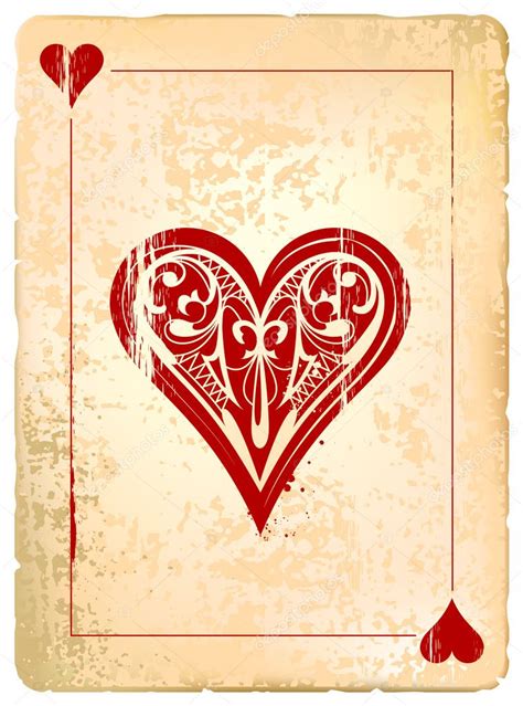 Playing Cards Vintage Poster — Stock Vector © Vecster 20184337
