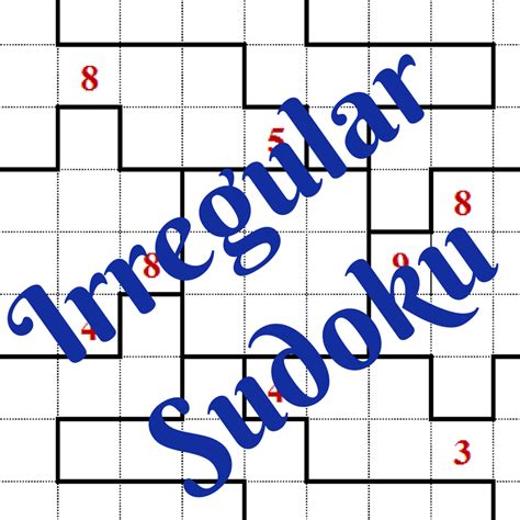 Irregular Sudoku Printable Printable World Holiday