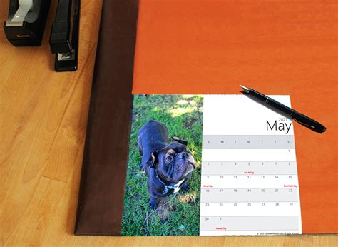 2021 Calendar Printable Dogs Puppy Dog Photo Calendars Wall Or Etsy