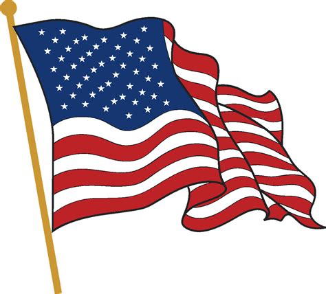 Download American Revolution On Emaze Waving American Flag Cartoon
