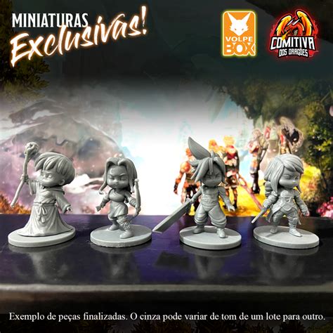 Miniaturas Chibi Arcadia Quest Final Fantasy Tactics RPG