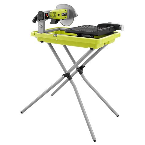 Ryobi 7 In 1 34 Hp Overhead Wet Tile Saw With Stand Ws731 A18ws07