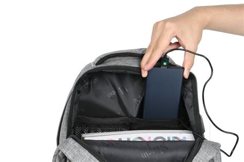 How To Use The Usb Port Built In The Backpack