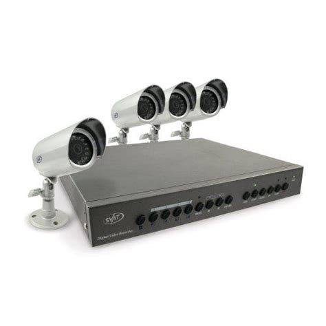 It's a diy smart home security system that you can install yourself in as little as 20 minutes. SVAT CV0204DVR Web-Ready DVR Security System with 4 High-Resolution Indoor/Outdoor Night… | Dvr ...