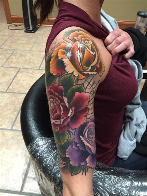 Floral Half Sleeve By Bradley Pearce Tattoonow