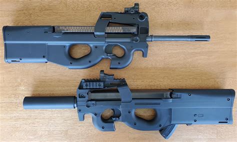 Fn Ps90 Next To My New Hta 9022 Ruger 10 22 Rguns