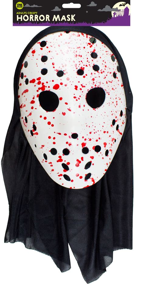 Halloween Adulto Sanguinoso Hockey Horror Costume Maschera Scream