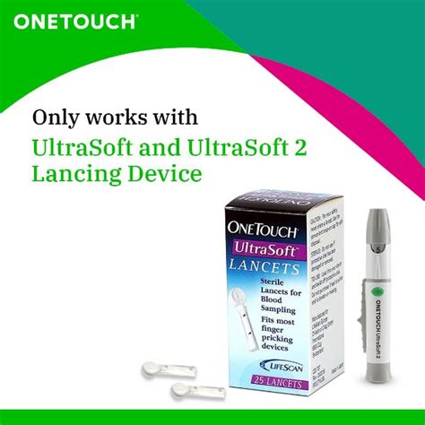 Buy Onetouch Ultra Soft Lancets 25s Online At Best Price Blood Glucose