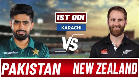 🔴 Pakistan Vs New Zealand 1st Odi Pak Vs Nz 1st Odi Live Scores