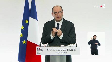 Le premier ministre jean castex lors de la conférence de presse. Jean Castex dans le 20H de TF1 : ce geste du Premier ministre qui a fait halluciner les ...