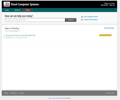 Freshdesk stepped in and gave the existing customer base of zendesk an alternative that is equal in their services and functionality but demands a their similarity in interface has also been criticized numerous times and as far as zendesk's ceo accusing freshdesk of profiting off of zendesk's. how to use freshdesk : Floral Computer Systems