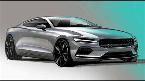 Car Design Sketch & Drawing - Volvo Coupe Concept_Polestar ...