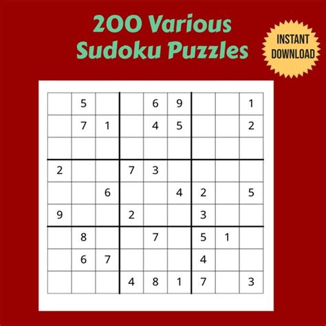 Easy Sudoku Puzzles Free Printable 20 Free Printable Sudoku Puzzles