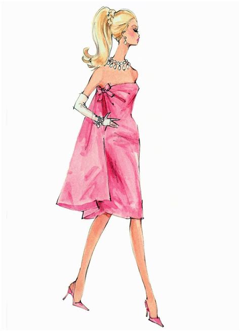 Redirect Notice Barbie Fashion Sketches Vintage Fashion Sketches