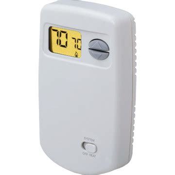 See the diagram below for what. White Rodgers 24 Volt Digital Heat Only Thermostat | HD Supply
