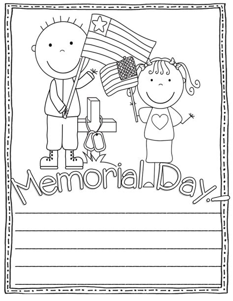 Memorial Day Worksheets For Preschool