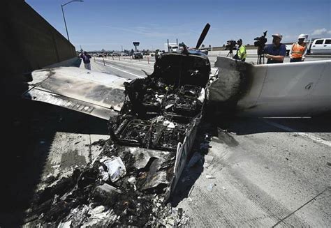 Pilot Makes Heroic Crash Landing Onto California Highway Before Plane