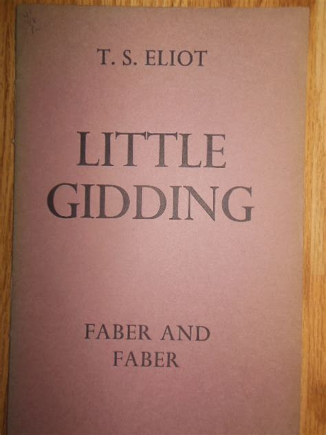 Ts Eliot Little Gidding 1st Edition 1942