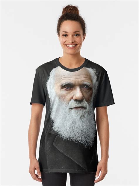 Charles Darwin T Shirt For Sale By Marinamaral Redbubble Facemask