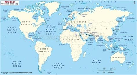 Famous Seas Around The World