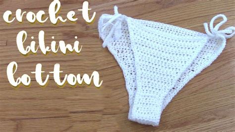 Crochet Bikini Bottom Tutorial Beginner Friendly Crochet Youtube