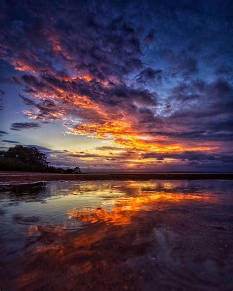 Astonishing Sunsets And Sunrises From Southeast Queensland Sunset