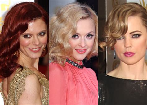 Baftas 2012 Celebrity Hair Trend 40s Waves