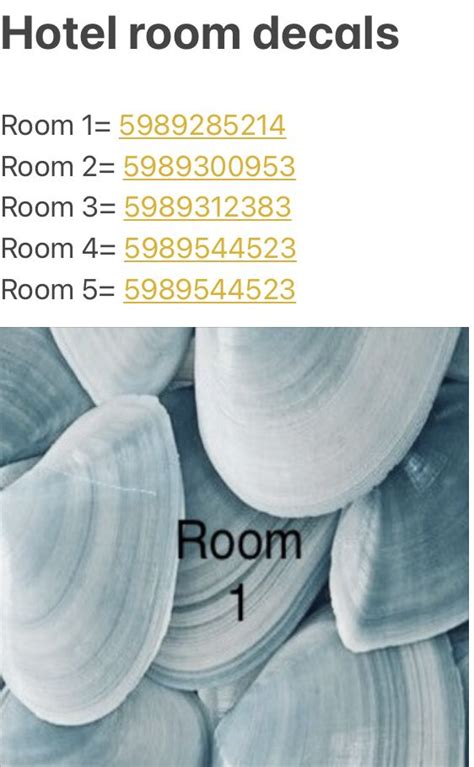 Hotel Room Decals Bloxburg Decals Codes Bloxburg Decal Codes Roblox