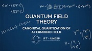 Quantum Field Theory I - Lecture 18 - YouTube