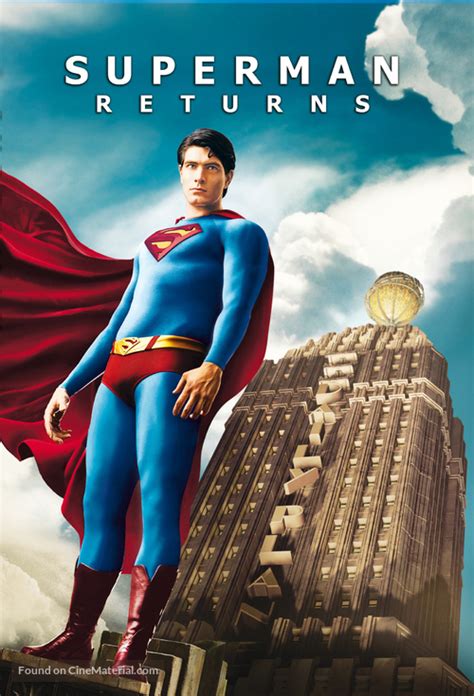 Superman Returns 2006 Dvd Movie Cover