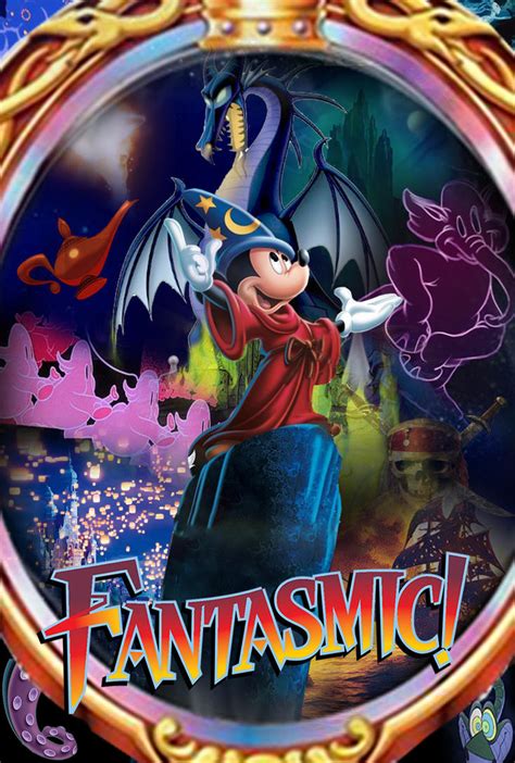 Disneylands Fantasmic Poster By The Dark Mamba 995 On Deviantart