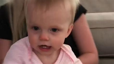 Baby Laughs Hilariously When Her Mom Pretends To Fall Poke My Heart