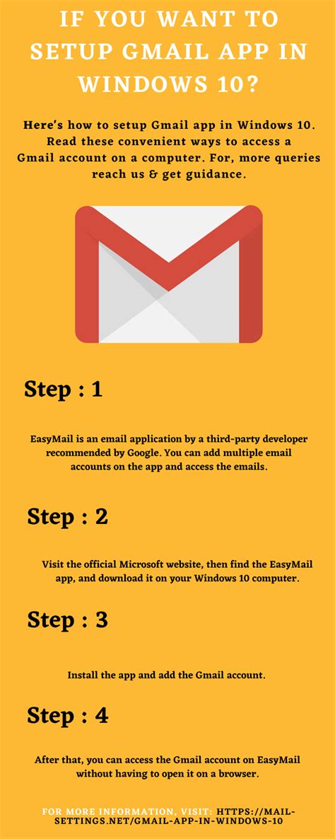 Do You Want To Setup Gmail App In Windows 10 Windows 10 Email