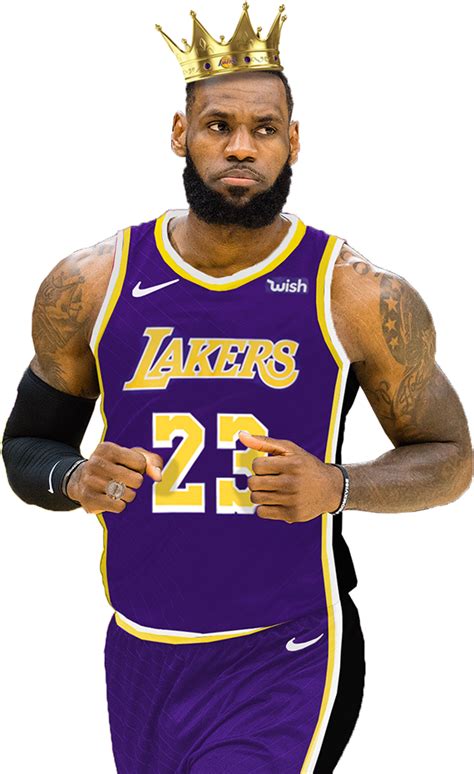 Download Transparent Of Lebron James In The Brand New Los Angeles