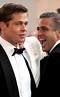Brad Pitt & George Clooney from Famous Friends | E! News