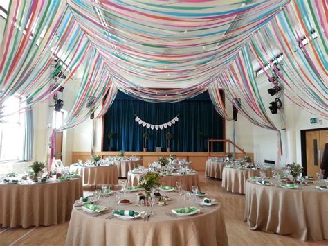 decorating a village hall - Google Search | Wedding reception hall