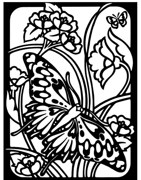 You could also print the picture by clicking the print button above the image. Stained Glass Coloring Pages Free Printables at ...