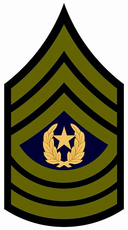 Rank Army Sergeant Csm Insignia Major Transparent