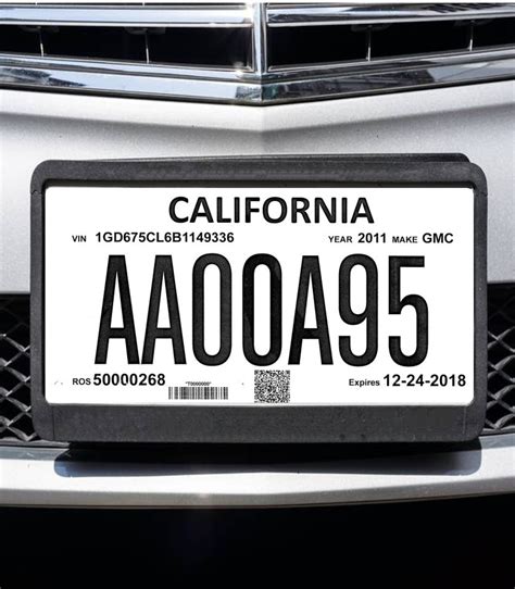 Printable Temporary Paper License Plates