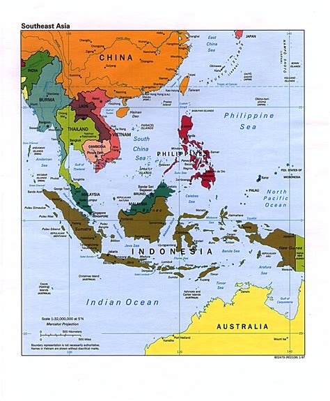 Mapa Del Suroeste De Asia Lamuestra