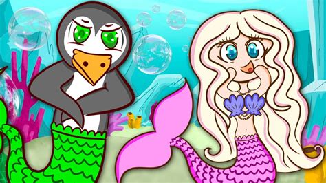 We Got Turned Into Mermaids In Minecraft For 24 Hours Youtube