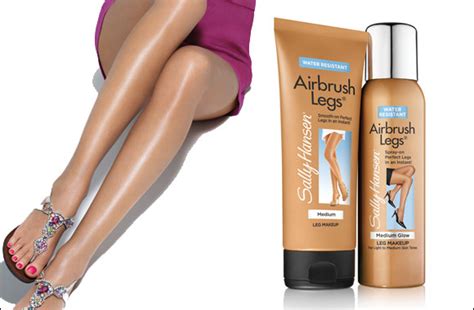 Introducing Leg Makeup From Sally Hansen Airbrush Legs