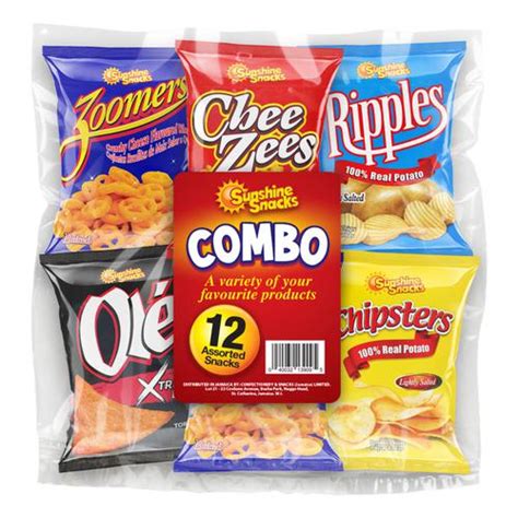 Sunshine Snacks Combo Pack 12 Units Snacks Pricesmart Kingston