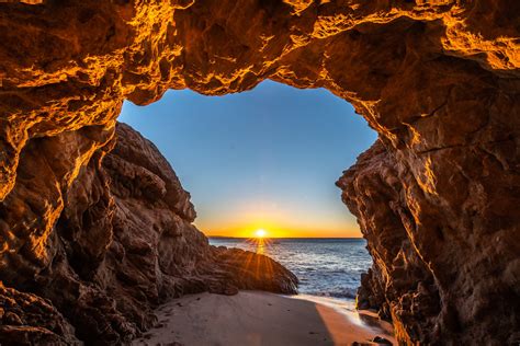 Nikon D850 Malibu Sea Cave Sunset Fine Art El Matador State Beach