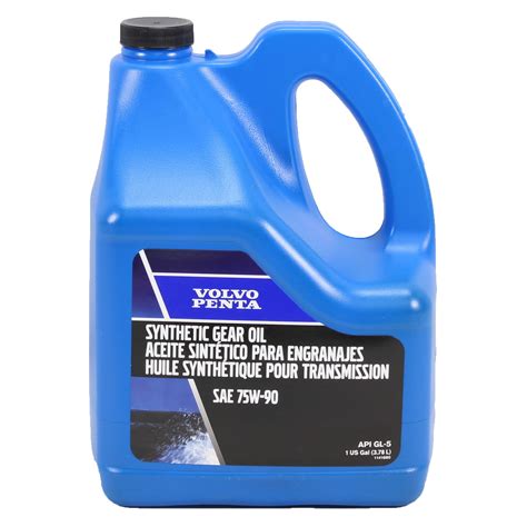 Volvo Penta New Oem 75w 90 Synthetic Transmission Gear Oil 1 Gallon