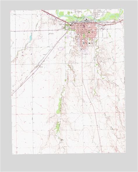 La Junta Co Topographic Map Topoquest