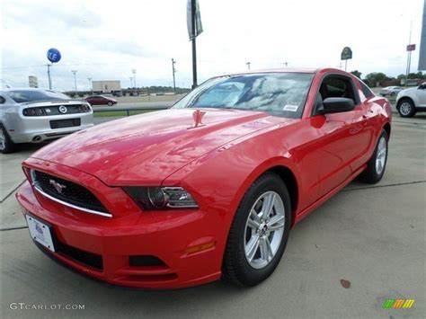 2014 Race Red Ford Mustang V6 Coupe 87617998 Photo 5