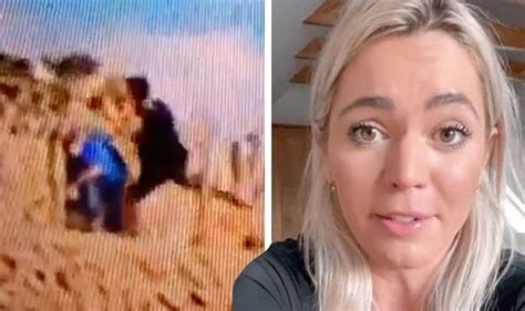 A Place In The Suns Danni Menzies Left Mortified By Awkward Altercation Caught On Camera